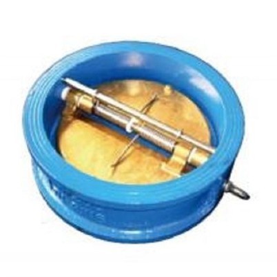 Zawór zwrotny dwupłytowy